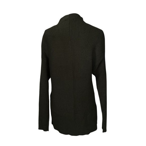 CYRUS Olive Green Sweater‎ Mock Turtleneck Long Sleeve & Length Soft Cozy sz L - Picture 9 of 9